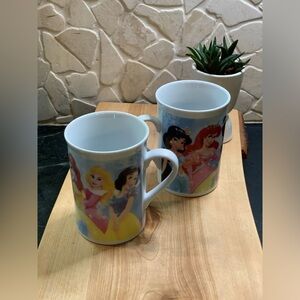 DISNEY | Set of 2 | Princess Mugs | 2010 FCC